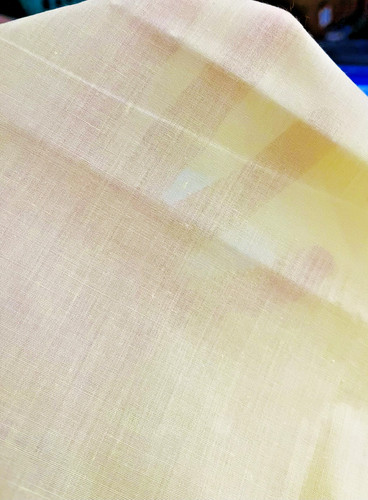 Vtg semi sheer light lemon - sheer,
