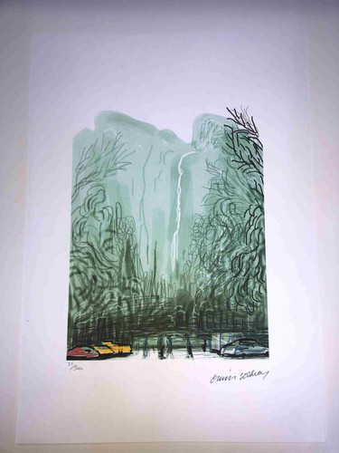 David hockney lithography off - hockney,