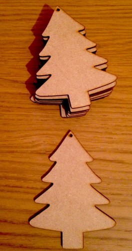 Christmas tree wooden 10x - ,wooden,
