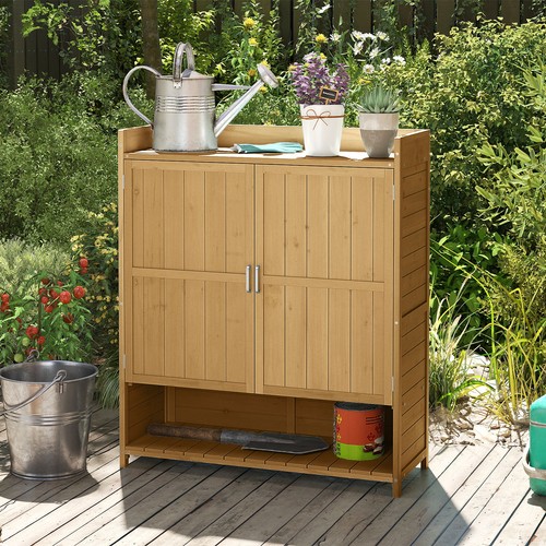 Outdoor potting table - potting,