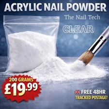 200g Clear Acrylic Nail Powder