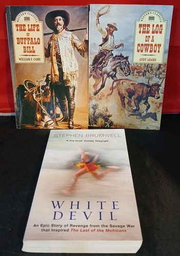 Western biographies three book - biographies,
