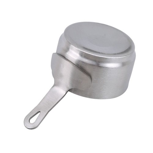 Stainless steel saucepan - steel,