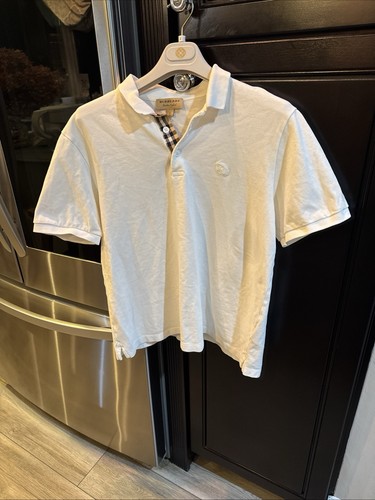 Burberry boys polo whitexl - polo,