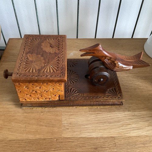 Vintage hand carved wooden - vintage,