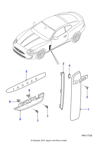 Jaguar vent finisher 0 - vent, 5.0