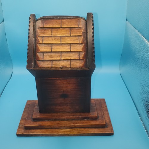 Wooden cigarette dispenser - wooden,