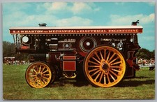TRANSPORT Postcard Fowler Showmans Supreme Steam Engine Vintage