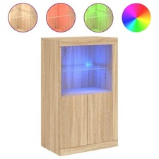 Side Cabinet with LED Lights