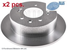 X2 PCS REAR BRAKE DISC SET