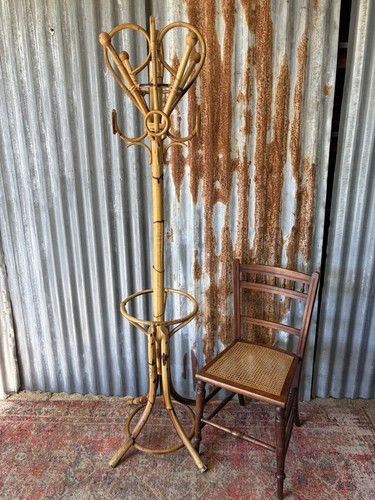 Vintage coat hat - coat, stand