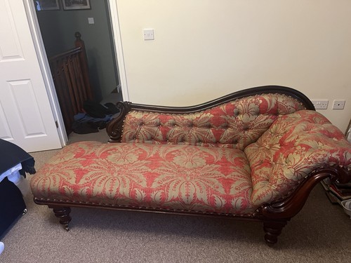Elegant victorian chaise - victorian,
