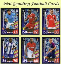 Topps Match Attax 2017-18 ☆ CHAMPIONS LEAGUE - MAN OF THE MATCH ☆ Cards #397-418