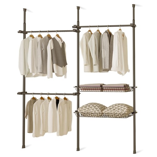 Telescopic wardrobe organiser - telescopic,