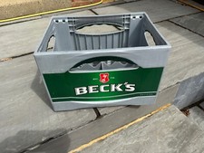 becks beer bottle crate man cave accessory