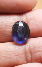 Iolite Gemstone, Oval shape