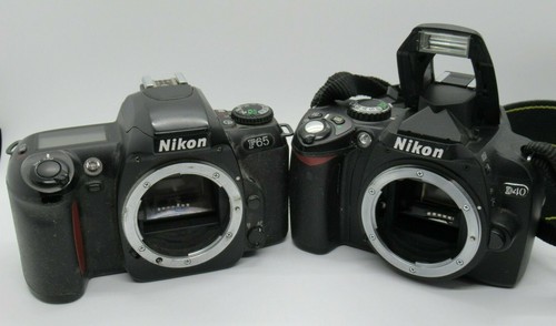 Lot nikon camera body - of,