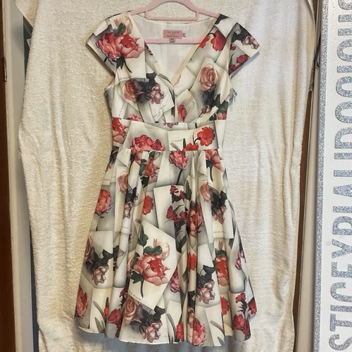 Ted baker skater dress rose - ted,