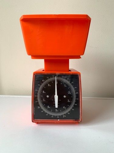 Vintage retro orange plastic - retro,