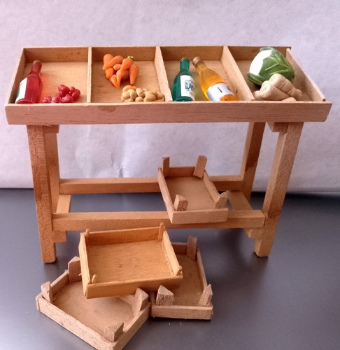 Dolls house furniture vintage