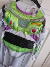 buzz lightyear costume Disney george age 7-8 years boys girls clothes  