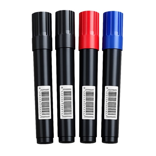 Permanent marker pens - 4,