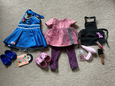 Our Generation Dolls Outfits (Drew-Hairdresser & Retro Dress)