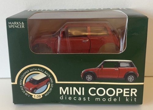 New boxed mini cooper diecast - boxed,