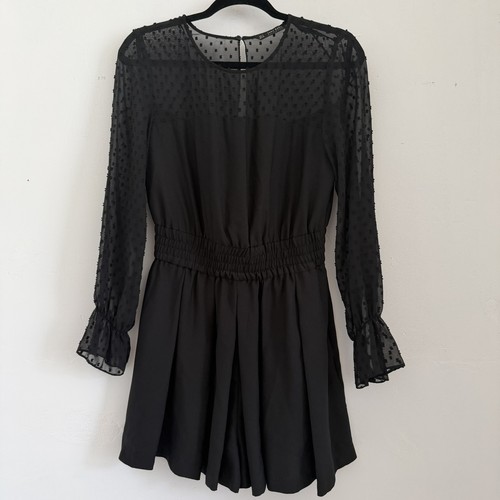 Zara basic playsuit - basic, sheer