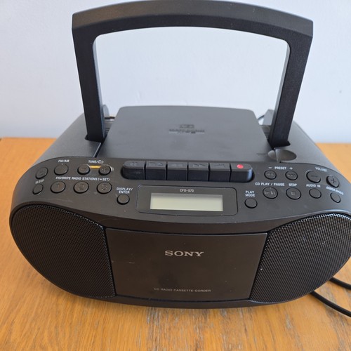 Sony cfd s70 - cfd-s70, radio