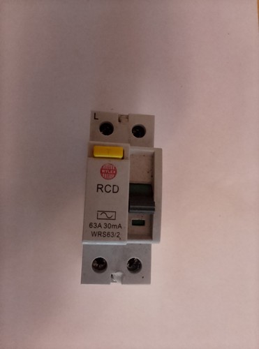 Wylex rcd amp - rcd, circuit