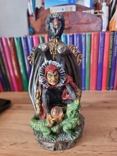 Danbury Mint Vulture King Fantasy Figurine Crystal Gazing Ball Resin Statue D&D