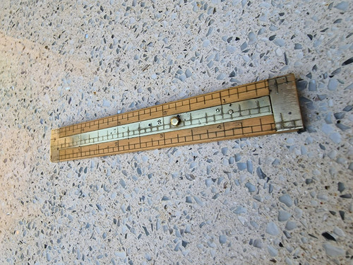 Vintage battersby ruler - battersby,