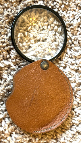 Vintage leather pocket - vintage,