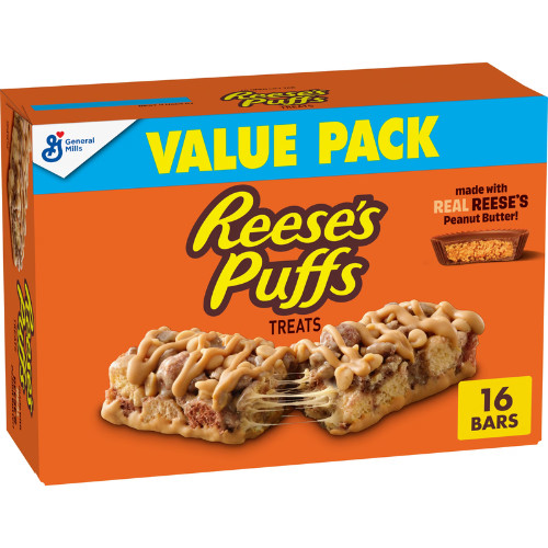 Reese puffs cereal treat - cereal,