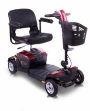 Pride Mobility Apex Rapid Mobility Scooter - 4 Wheel  with Full Suspension 4mph