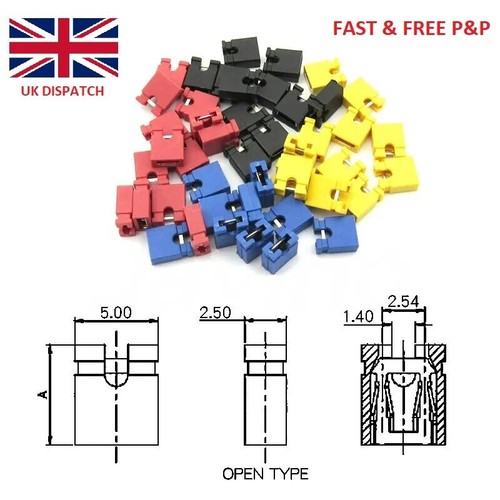 Jumper cap pin - header,