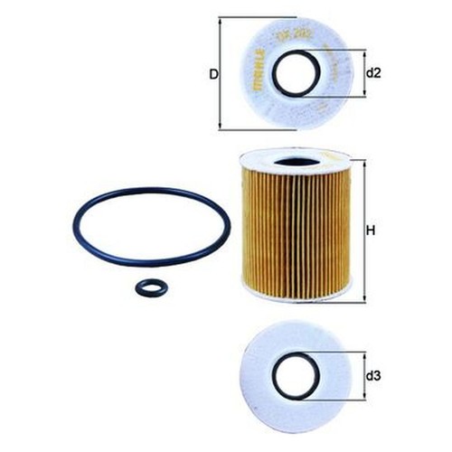 Oil filter for - oil, mk2