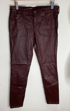 AG Jeans The Legging Ankle Jeans Size 28 R L 30 10 VGC coated stretch skinny