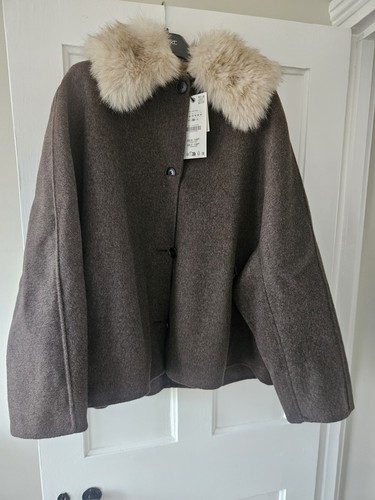 Zara wool blend - zara, coat,