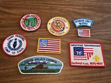Vintage boy scout patches - vintage,