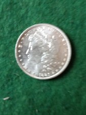 1881 US Silver Morgan Dollar ~ Mint Mark O New Orleans ~ EF + Condition. 