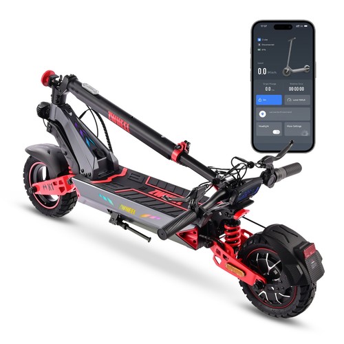 1200w 720wh electric scooter - 720wh,