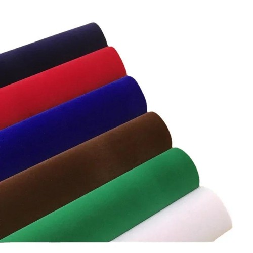 Self adhesive flocking - flocking, fabric