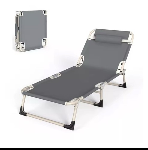Portable folding sun - portable, lounger