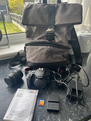 Canon eos 250d - 250d, black