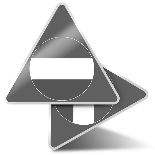 Triangle stickers 5cm - stickers,