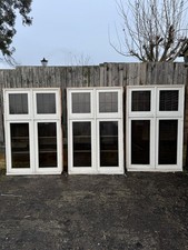 Wooden tall window white - wooden,