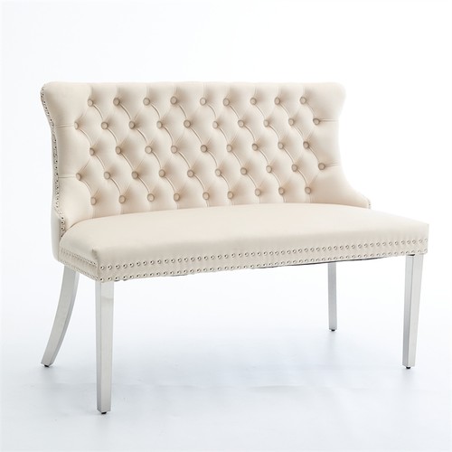 Velvet double dining loveseat - dining,