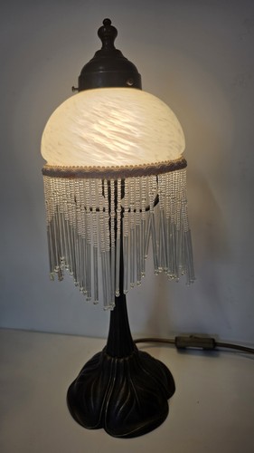 Art deco tiffany - style, white
